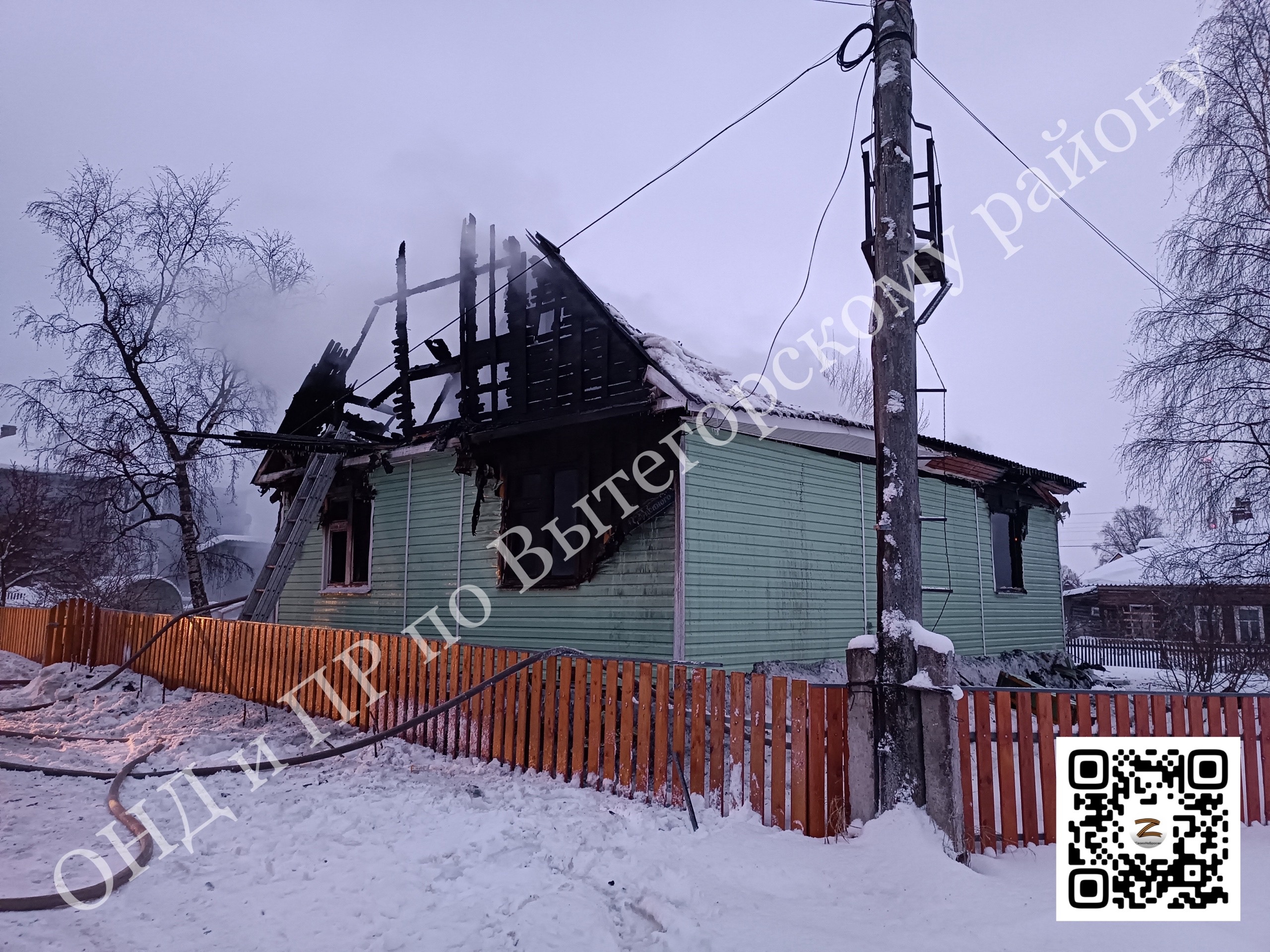 Пожары унесли жизни двух человек в Вологодской области